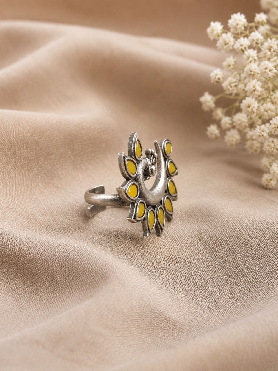 Vintage Peacock Ring ? Elegant Jewelry for Stylish Traditional Looks - Image 6