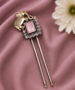 Two Tone Elephant Juda Pin ? Traditional Hair Accessory for Elegant Looks - Image 9