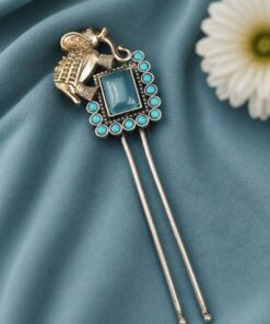 Two Tone Elephant Juda Pin ? Traditional Hair Accessory for Elegant Looks - Image 7