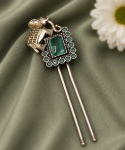 Two Tone Elephant Juda Pin ? Traditional Hair Accessory for Elegant Looks - Image 5