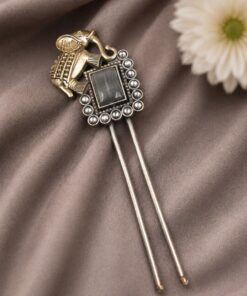 Two Tone Elephant Juda Pin ? Traditional Hair Accessory for Elegant Looks - Image 6
