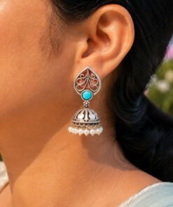 Antique Jhumki Earring ? Traditional Design for Festive and Wedding Looks