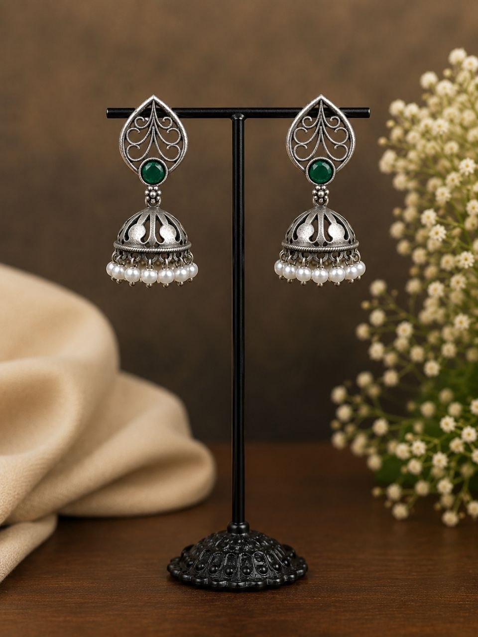 Antique Jhumki Earring ? Traditional Design for Festive and Wedding Looks - Image 8