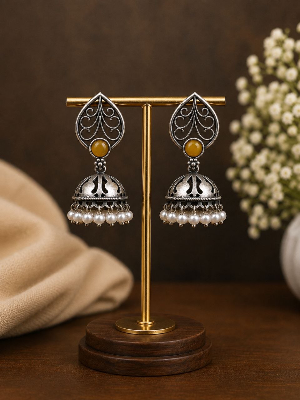 Antique Jhumki Earring ? Traditional Design for Festive and Wedding Looks - Image 3