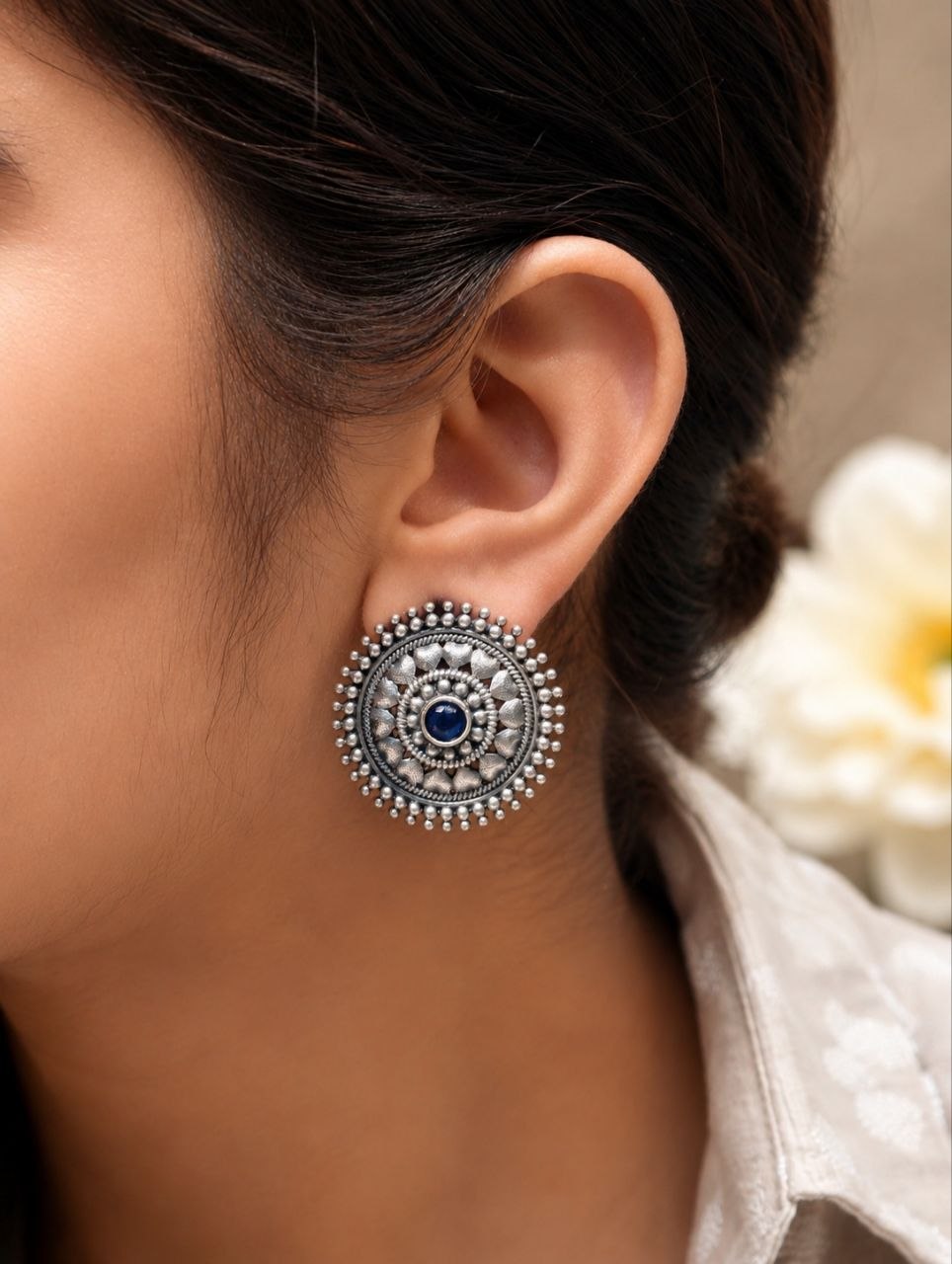 Elegant Floral Stud Earring ? Gorgeous Premium Jewelry for Timeless Beauty