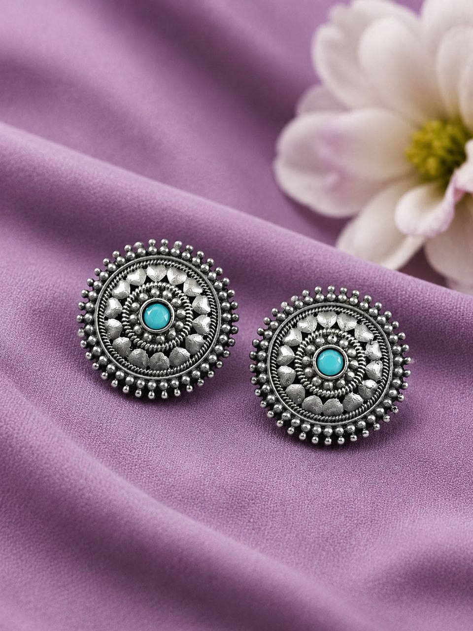 Elegant Floral Stud Earring ? Gorgeous Premium Jewelry for Timeless Beauty - Image 7