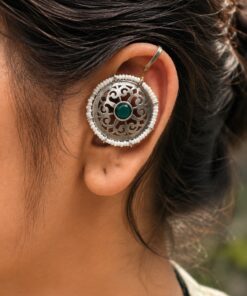 Silver Floral Bugadi ? Exquisite Traditional Jewelry for Elegant Look