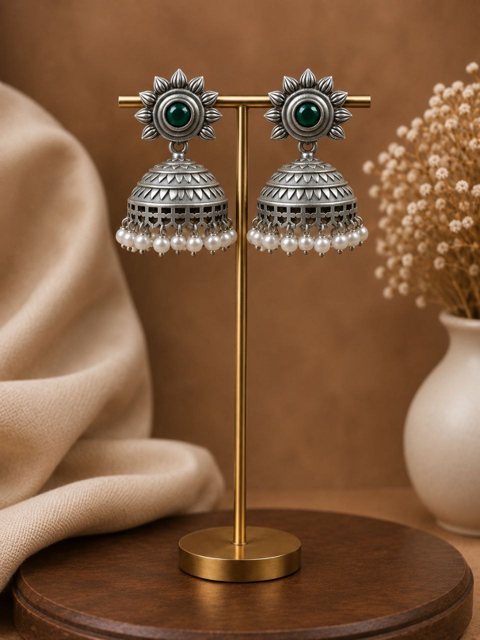 Elegant Jhumka Earring ? Gorgeous Traditional Jewelry for Graceful Style - Image 8