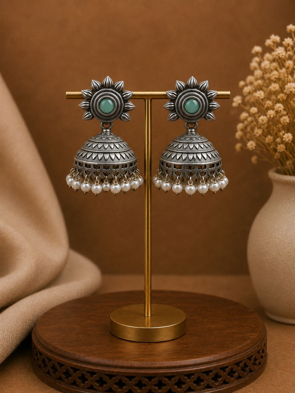 Elegant Jhumka Earring ? Gorgeous Traditional Jewelry for Graceful Style - Image 4