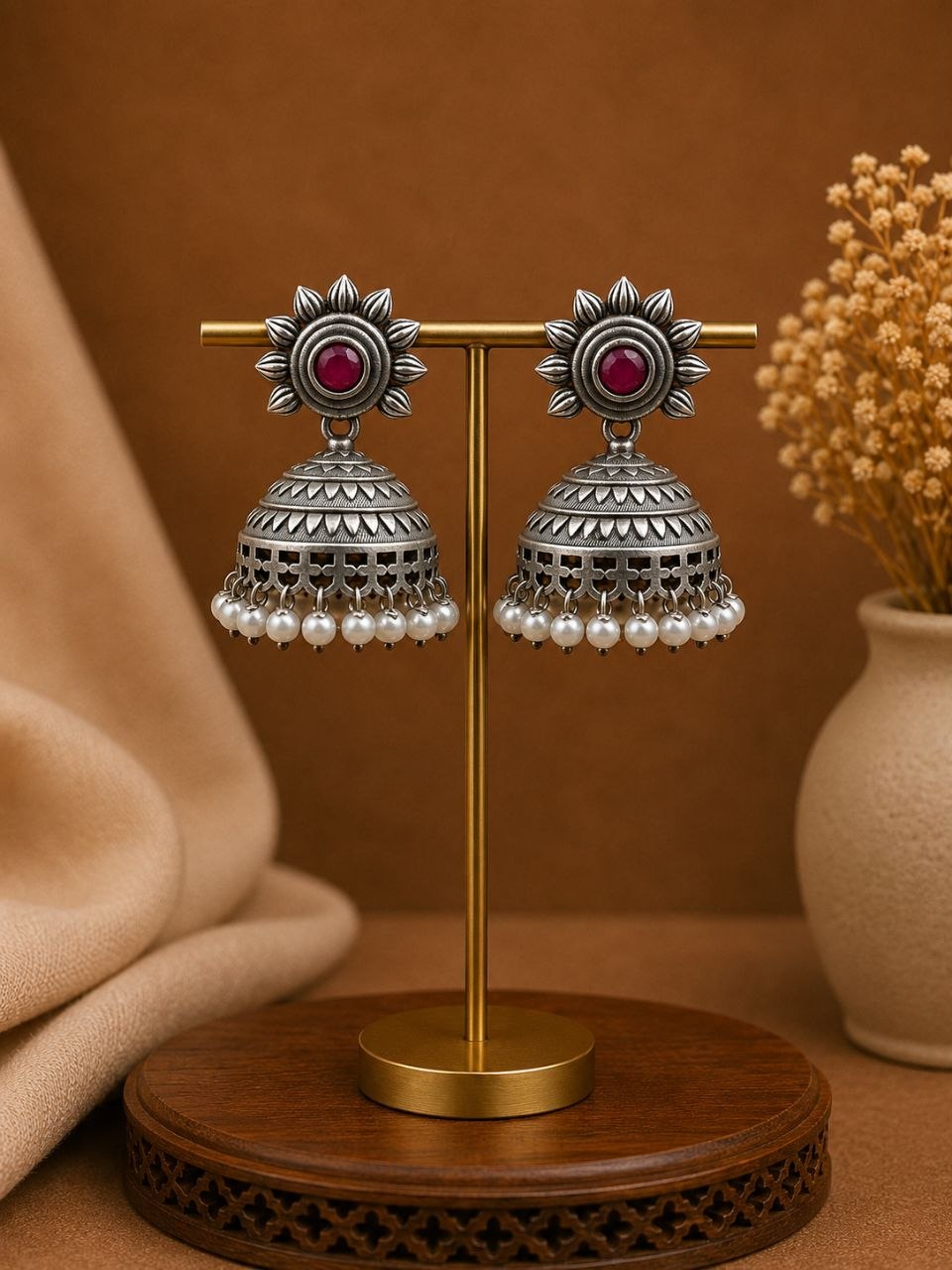 Elegant Jhumka Earring ? Gorgeous Traditional Jewelry for Graceful Style - Image 2