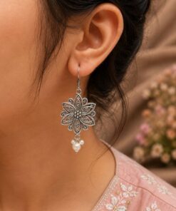 Charming Flower Hook Earring ? Beautiful Floral Jewelry for Elegant Style