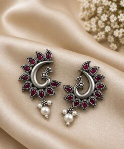 Elegant Peacock Earring ? Traditional Design for Graceful Everyday Style - Image 7