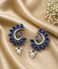 Elegant Peacock Earring ? Traditional Design for Graceful Everyday Style - Image 3