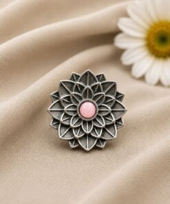 Vintage Flower Ring ? Gorgeous Elegant Statement Jewelry for Women - Image 7