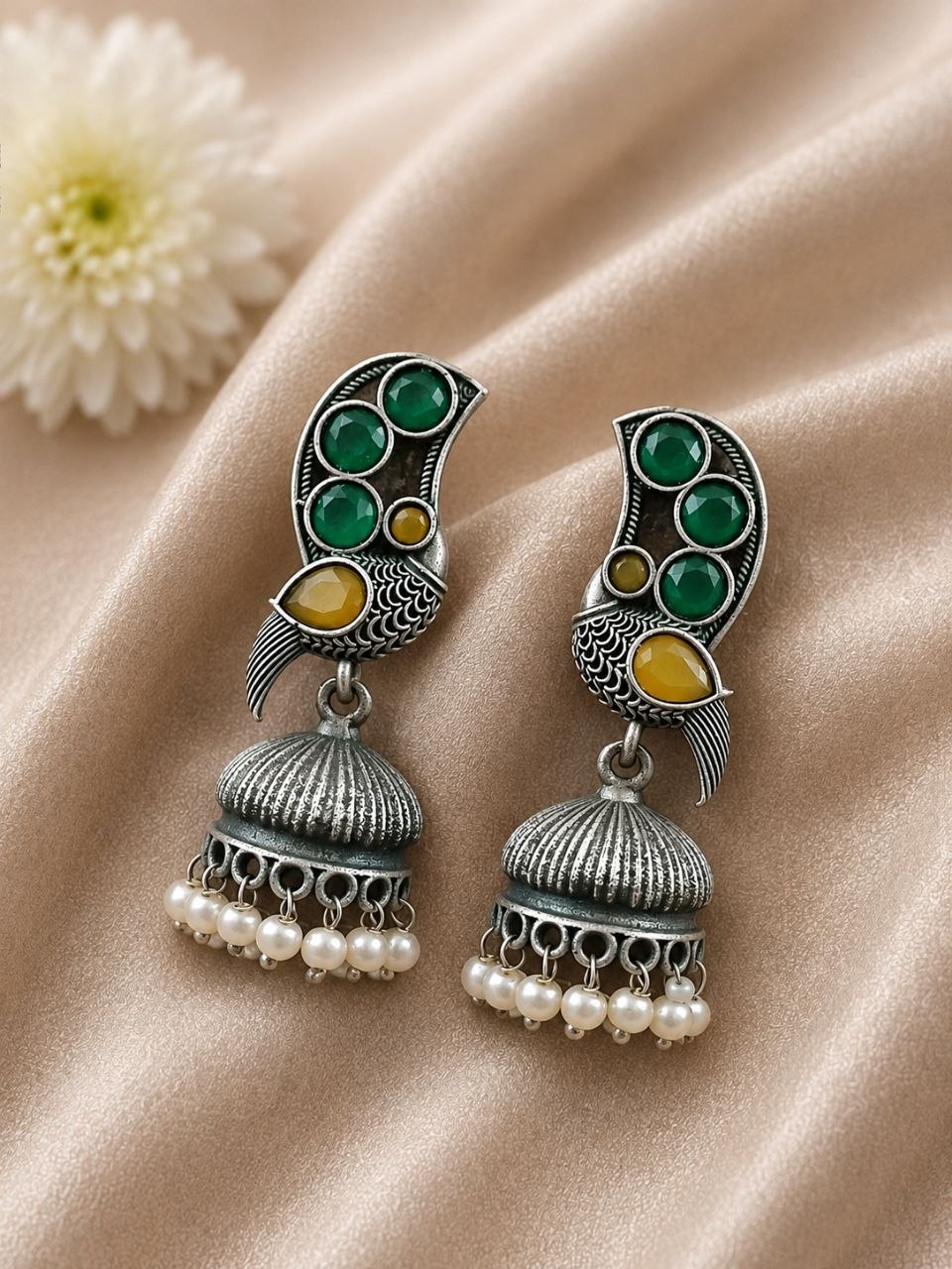 Designer Bird Earring ? Gorgeous Elegant Statement Jewelry for Women - Image 4
